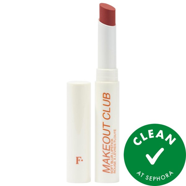 Freck Beauty MAKEOUT CLUB Soft Blur Lipstick Freck Rust - a rust orange red 0.03 oz / 1 g
