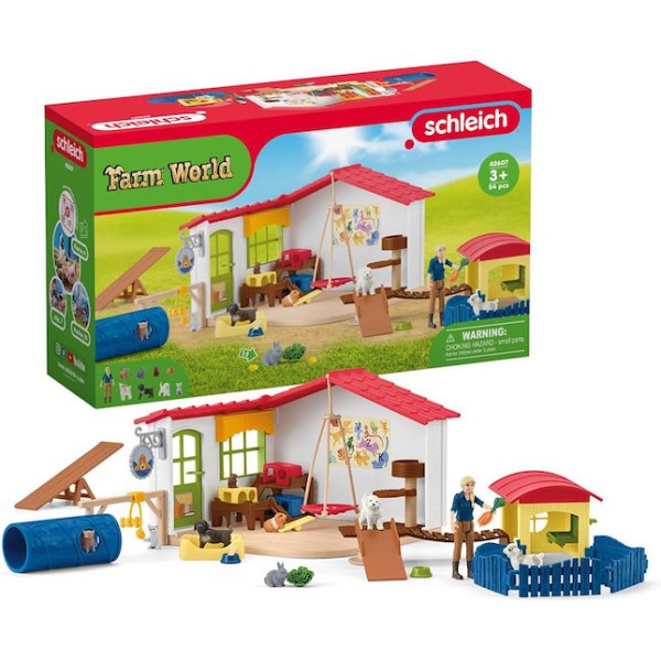 Farm World Pet Hotel - Pretend Play & Imaginative Play for Babies - Fat Brain Toys
