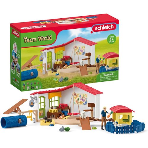 Farm World Pet Hotel – Pretend Play & Imaginative Play for Babies – Fat Brain Toys