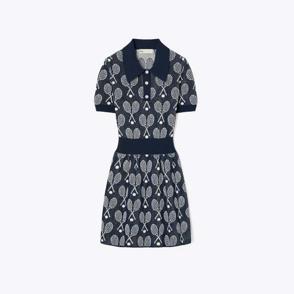 Tory Burch Racquet Mesh Dress