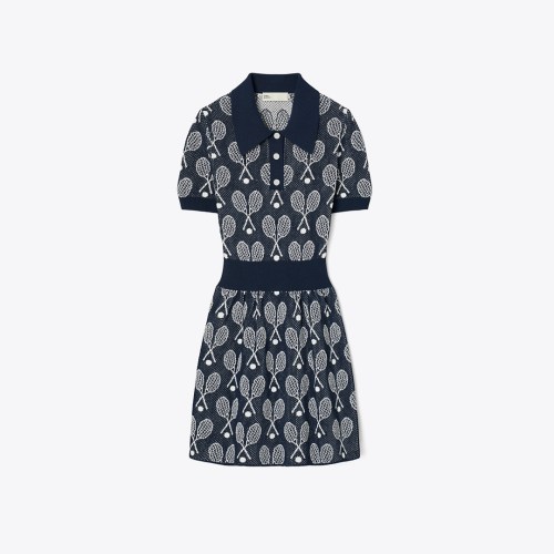 Tory Burch Racquet Mesh Dress