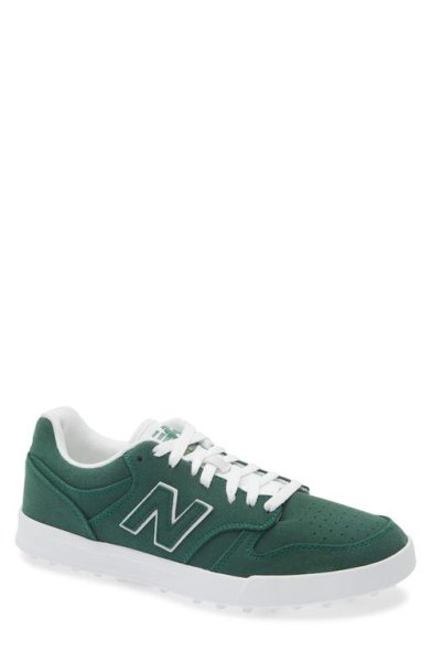 New Balance 480 Golf SL Waterproof Spikeless Golf Shoe in Green at Nordstrom