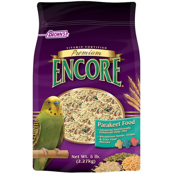 Browns Encore Premium Parakeet Food