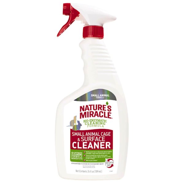 Natures Miracle Cage Cleaner for Small Animals, 24 fl. oz