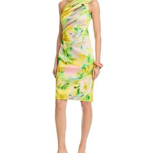Eliza J One Shoulder Dress