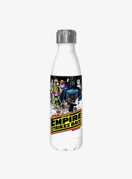Star Wars White Stainless Steel Water Bottle
