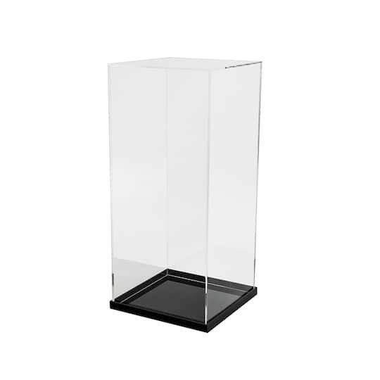 12 Clear Acrylic Doll Display Case by Studio Decor in Black | 6.1 x 14.3 | Michaels