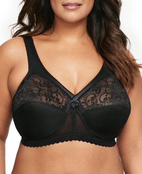 Womens Full Figure Plus Size MagicLift Original Wirefree Support Bra 1000