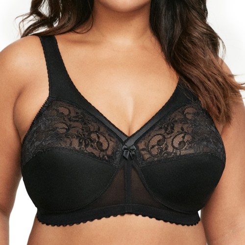 Full Figure Plus Size MagicLift Wirefree Bra White