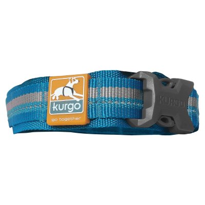 Kurgo RSG Dog Collar - Coastal Blue/Charcoal Grey - Medium