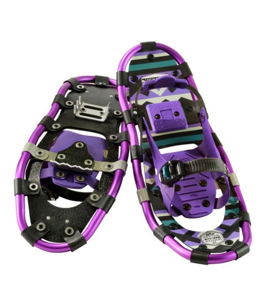 Kids Winter Walker Snowshoes Black Mountain Classic 19, Aluminium L. L.Bean