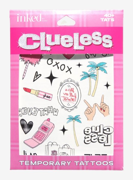 INKED By Dani Temporary Tattoo Set