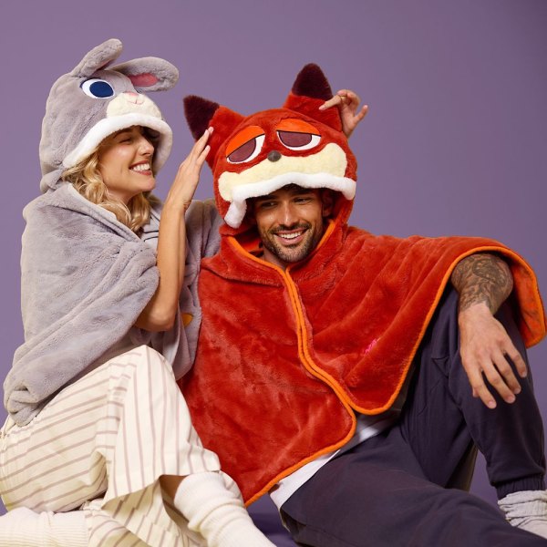 Nick Wilde Hooded Throw Blanket Zootopia Official shopDisney