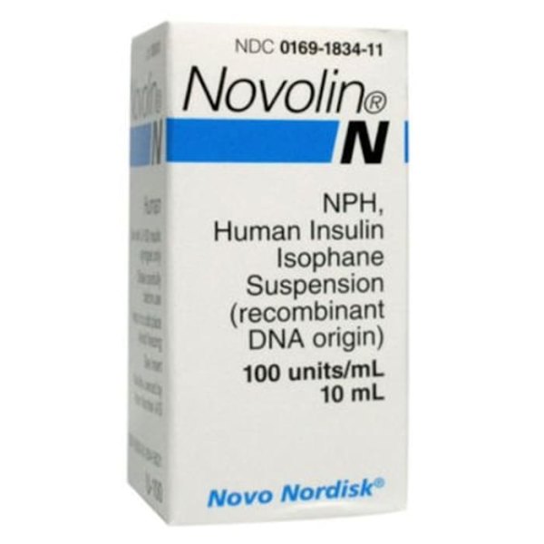 Novolin N Insulin U100, 10 mL
