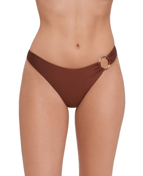 Steve Madden Womens Scoop Hipster Bottoms - Oak Brown Shine Bright
