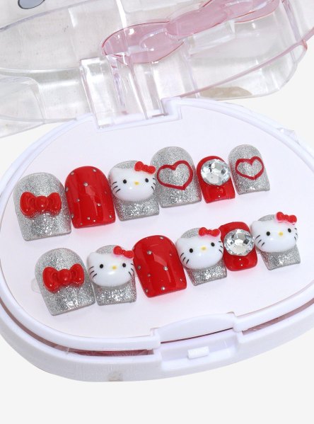 3H Nails Hello Kitty Press-On Nail Set