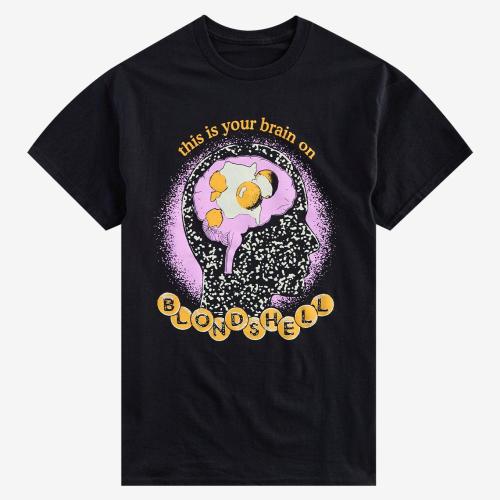 Blondshell Cracked Egg Brain T-Shirt