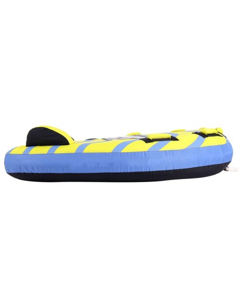 Sevorley 1-3 Rider Inflatable Towable Tube for Boating, 510 lb Heavy-Duty Build - Blue
