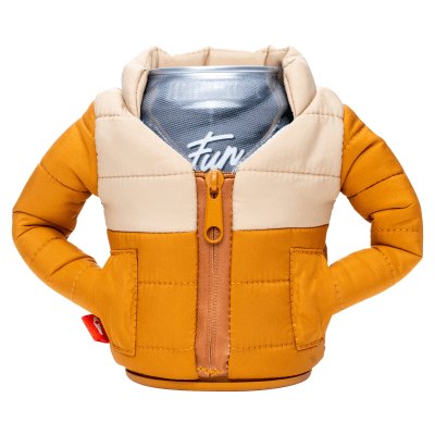 Puffin Drinkwear The Puffy Can Cooler - Honey Brown/Taco Tan