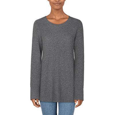 Natural Reflections Cozy Time Ribbed Long-Sleeve Tunic - December Sky