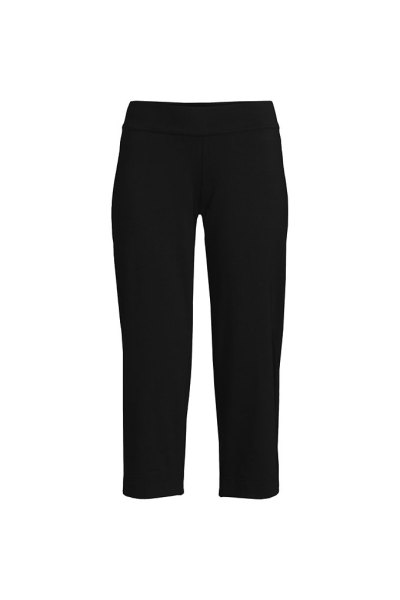 Womens Starfish Mid Rise Pull On Crop Pants Lands End