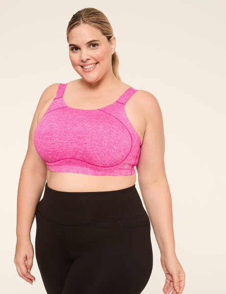 Cacique Max Support High-Impact Underwire Sports Bra
