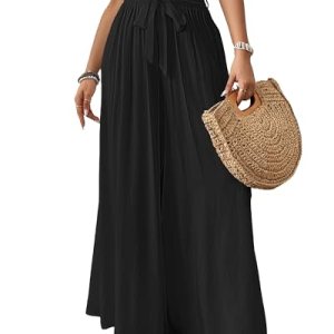 Wide Leg Flowy Palazzo Pants