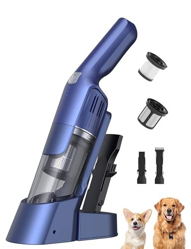 Cordless Handheld Vacuum, 24KPA, 1.8 lb, 2-Speed, Car, Pet