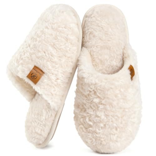 EverFoams Women’s Fuzzy Slippers Cozy