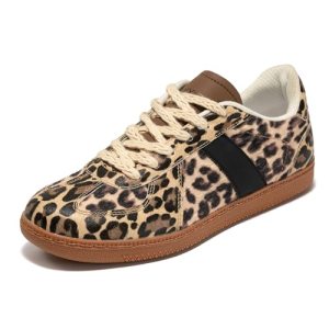 Glitter Sneakers with Cushioned Insole and Non-Slip Gum Sole