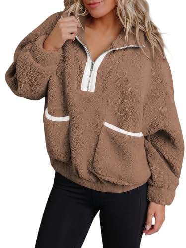 Half Zip Fleece Pullovers