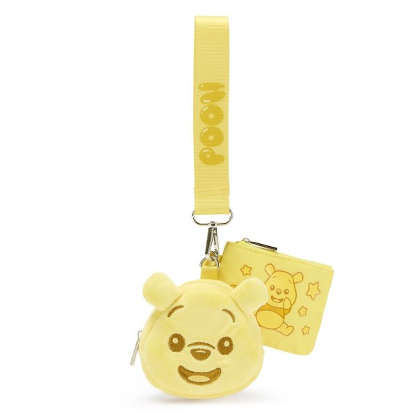 Winnie the Pooh Wristlet Pouch and Plush Coin Purse Set Official shopDisney