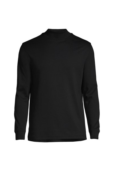 Mens Cotton Supima Turtleneck Lands End