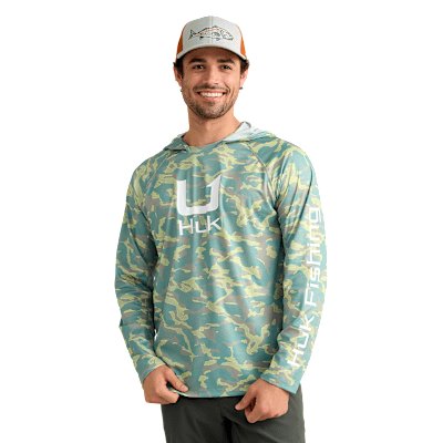 Huk Icon Printed Hoodie Seagrass