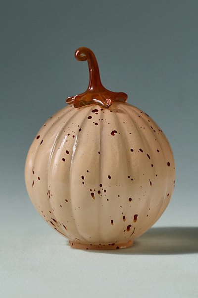 Splatter Glass Pumpkin