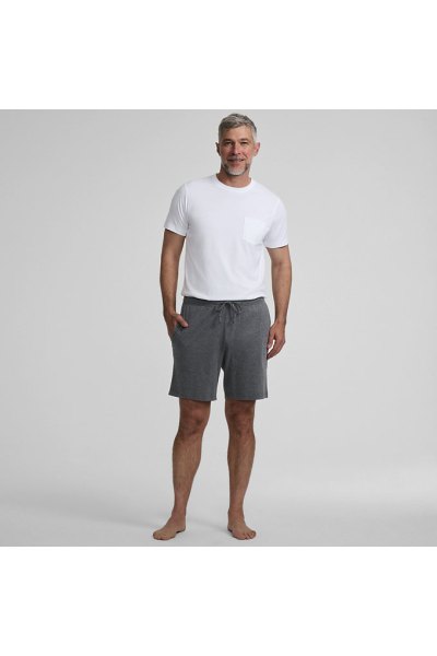 Mens Knit Jersey Pajama Shorts Lands End