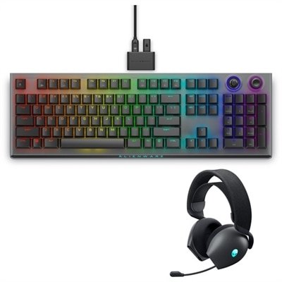 ALIENWARE TRI-MODE WIRELESS GAMING BUNDLE - DARK SIDE OF THE MOON