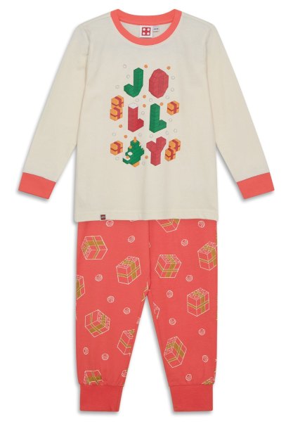 Kids Christmas Pajamas Off-White