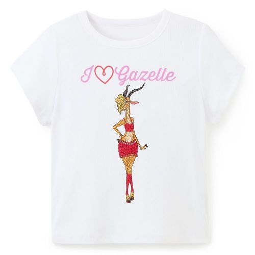Gazelle Rhinestone T-Shirt for Women Zootopia Official shopDisney