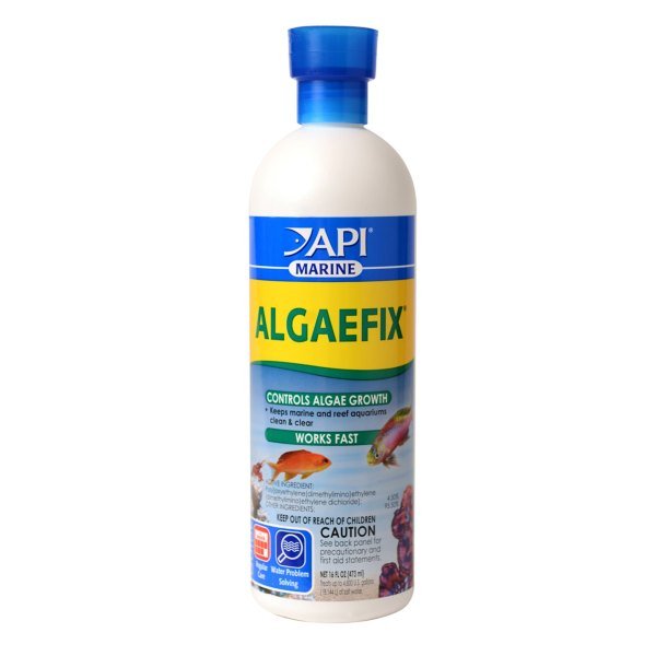 Api Algaefix Marine Aquarium Tank Algaecide For Saltwater Tanks, Size: 16 Fl oz | PetSmart Red