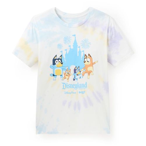 Bluey Tie-Dye T-Shirt for Adults Disneyland