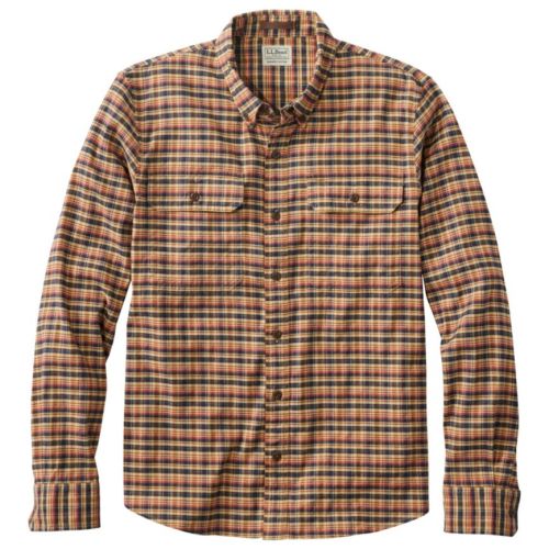 Mens Stonecoast Hemp Shirt, Slightly Fitted, Cotton Blend L. L.Bean