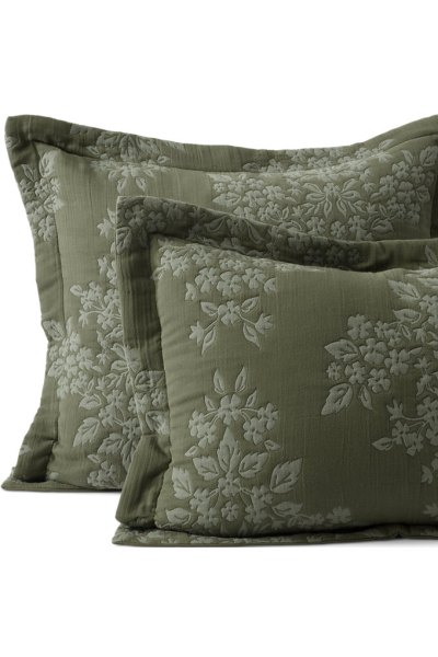 Cotton Matelasse Pillow Sham Lands End