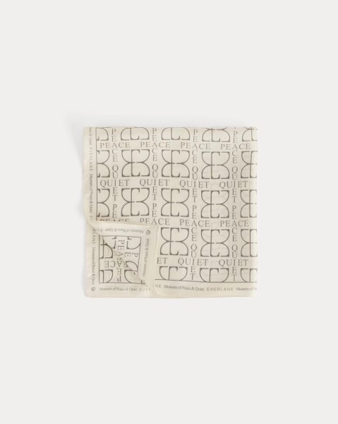 Everlane x Peace Quiet Silk Bandana