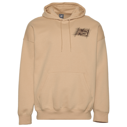 New Balance Mens Schematics Hoodie – – Tan