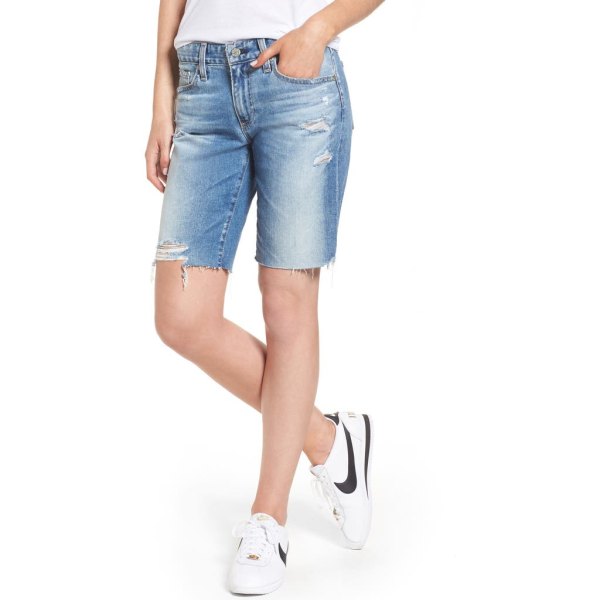 AG Nikki Denim Shorts in at Nordstrom Rack, Size