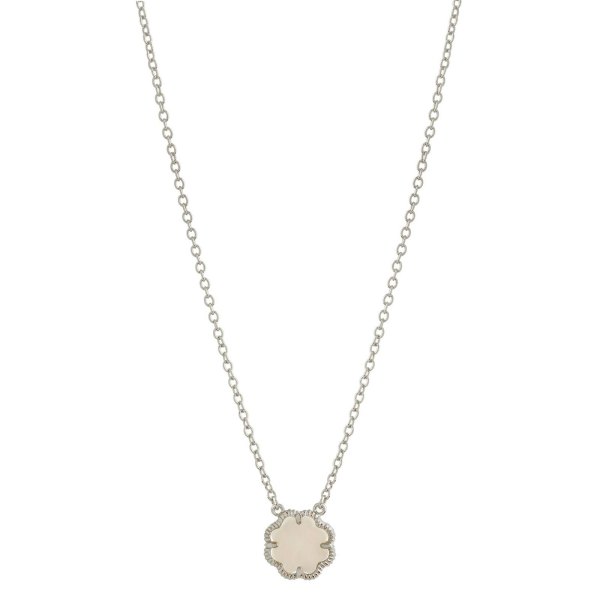 Necklace, Womens, Size: 18, Silver Tone