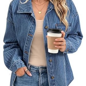 Denim Trendy Shacket