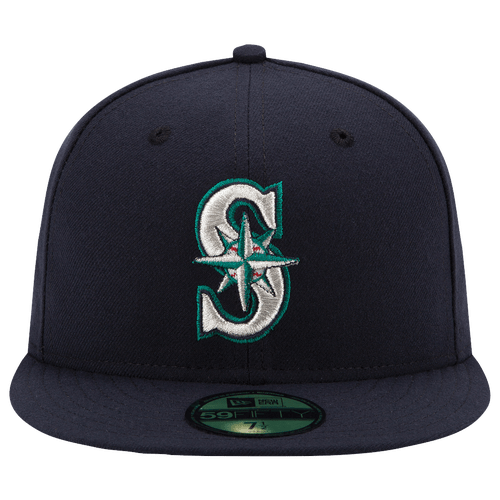New Era Womens Mariners 59Fifty Authentic Cap - Green/Navy