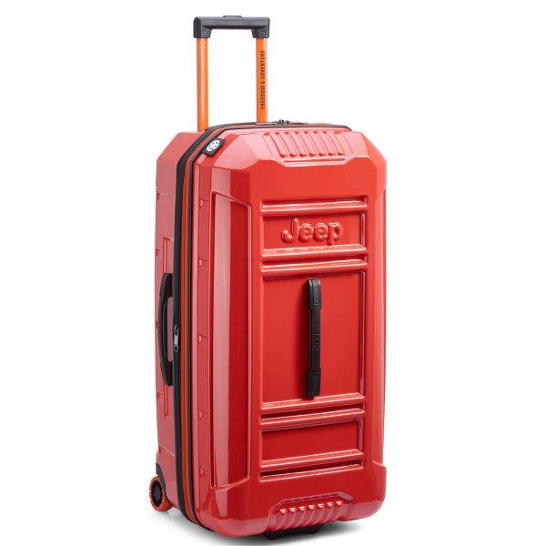 Jeep Expandable 2-Wheel Hardside Trunk - JHOO3B, Red